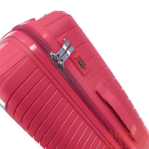 Zellia Polipropilén Bőrönd 209 - Piros S Méret - 55 X 39 X 22 CmKézipoggyász