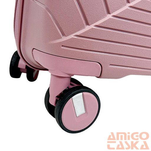 Zellia Polipropilén Bőrönd 209 - Rosegold Szett