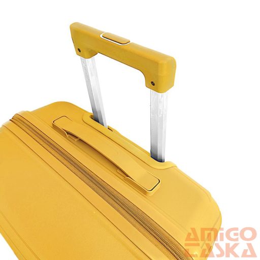 Zellia Polipropilén Bőrönd 209 - Sárga S Méret - 55 X 39 X 22 Cm Kézipoggyász