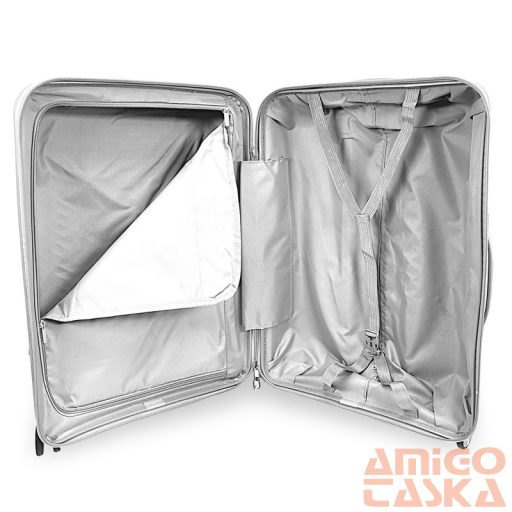 Zellia Polipropilén Bőrönd 209 - Sárga S Méret - 55 X 39 X 22 Cm Kézipoggyász