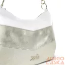 Zellia Női Válltáska 26058 Fehér-Beige-Arany
