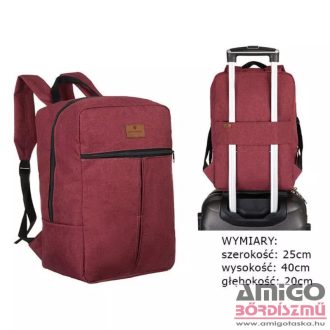 Peterson Hátizsák   PTN   PP-BORDO-BLACK
