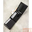 Peterson Férfi Bőr Pénztárca N992-P-Pdm-Bl 7597 Black - Fekte