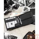 Peterson Férfi Bőr Pénztárca N992-P-Pdm-Bl 7597 Black - Fekte