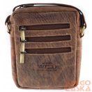 Férfi Bőr Oldaltáska 250-Mh-1794 Tan