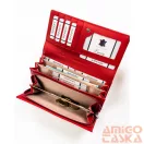 Peterson Női Bőr Pénztárca Rpn-20A-Ym-5777 Red - Piros