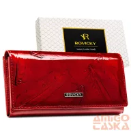   Peterson Női Bőr Pénztárca Rpn-24A-Fo-Ym-5807 Red - Piros