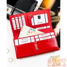 Peterson Női Bőr Pénztárca Rpn-24A-Fo-Ym-5807 Red - Piros