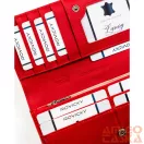 Peterson Női Bőr Pénztárca Rpn-24A-Fo-Ym-5807 Red - Piros