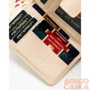 Peterson Női Pénztárca Echo Ptn-Por-02-Rs-7284 Beige
