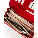 Peterson Női Bőr Pénztárca Rpn-27-Ym-5821 Red - Piros