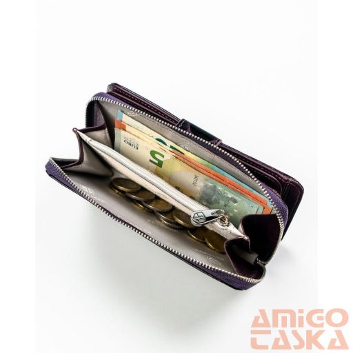 Peterson Női Bőr Pénztárca Ptn Ps116-Fds-1602 Purple - Lila