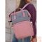 Peterson Női Hátizsák Ptn Mb3-6012 Gray-Pink - Szrke-Rózsaszín