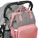 Peterson Női Hátizsák Ptn Mb3-6012 Gray-Pink - Szrke-Rózsaszín