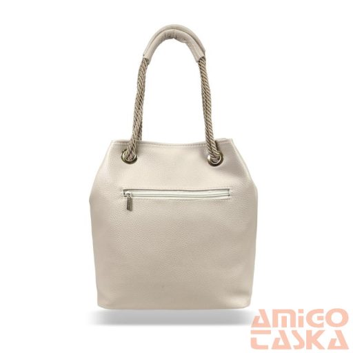 Zellia Női Válltáska 24056 Beige-Arany - Gold Leaf -