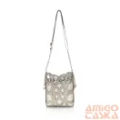 Zellia Női Oldaltáska 25096 Arany-Beige - Rimini 2 -
