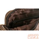 Férfi Oldaltáska 250840-Mh-6524 Barna Sötét Barna