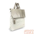 Zellia Női Hátizsák Hz-122 Beige-Arany - D217