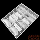 Essaco - Polygel Műköröm Tip - 120Db-Os Kiszerelés - Qqs-230670