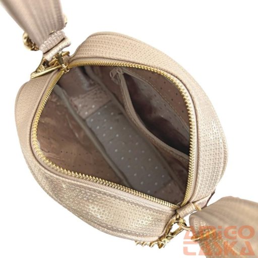 Zellia Női Oldaltáska Zvn22025 Rosegold - Csillámos -
