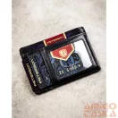 Peterson Bőr Kártyatartó Ptn Cc-224-Bor-0213 Black