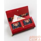 Peterson Női Bőr Pénztárcaptn 42100-Sg-9701 Red - Piros -