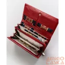 Peterson Női Bőr Pénztárcaptn 42100-Sg-9701 Red - Piros -