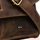 Peterson Férfi Bőr Oldaltáska Ptn Pte-Nsh-4925 Tan