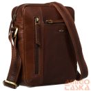 Peterson Férfi Bőr Oldaltáska   PTN   YP002E-OPU-6781   Brown
