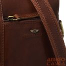 Peterson Férfi Bőr Oldaltáska   PTN   YP002E-OPU-6781   Brown