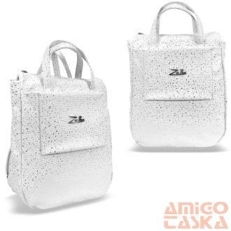 Zellia Női Hátizsák Zlb245 Ezüst - Stylicon -