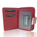 Jennifer Jones Női Bőr Pénztárca 5198-2 Piros - Kis Méret -