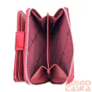 Jennifer Jones Női Bőr Pénztárca 5198-2 Piros - Kis Méret -