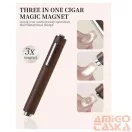 Multifunkcionális Cat Eye Nail Art Mágnes - Qqs-250803 - Barna