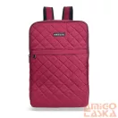 Zellia Hátizsák | Kézipoggyász Hz-104 Piros - Steppelt - Vízlepergetős - 40 X 25 X 20 Cm