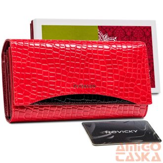 Peterson Női Bőr Pénztárcaptn Mc-490-2145 Red/Black