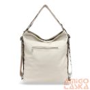 Zellia Női Válltáska/Hátizsáká Alakítható 23007 - Next C. Peacock - Beige - Fehér - Rosegold