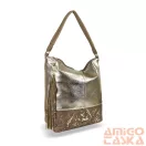Zellia Női Válltáska Zlb213 Taupe-Arany - Leaf -
