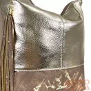 Zellia Női Válltáska Zlb213 Taupe-Arany - Leaf -