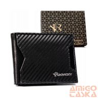   Rovicky Férfi Bőr Kártyatartó - Dollár Pénztárcar - R-Rm-21-Gcl-Cf-3151 Black