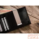 Rovicky Férfi Bőr Kártyatartó - Dollár Pénztárcar - R-Rm-21-Gcl-Cf-3151 Black