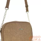 Zellia Női Oldaltáska Zlb202 Camel - Shimmer -