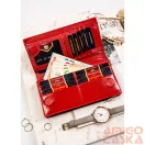 Peterson Női Bőr Pénztárca Ptn 421431-Dsl-6181 Red
