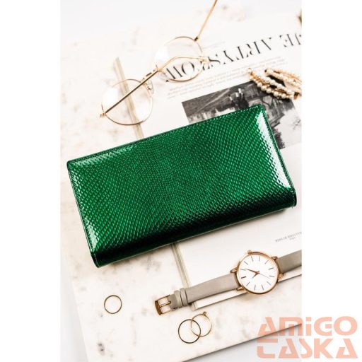Peterson Női Bőr Pénztárca Ptn 421431-Dsl-6174 Green
