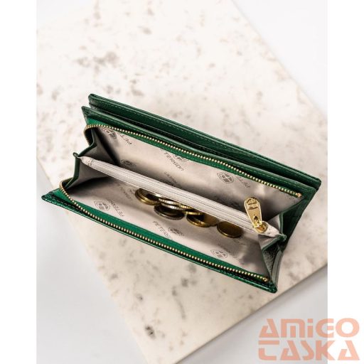 Peterson Női Bőr Pénztárca Ptn 421431-Dsl-6174 Green