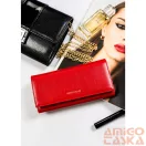 Peterson Női Bőr Pénztárca Ptn 72037-Sgn-8454 Red