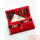 Peterson Női Bőr Pénztárca Ptn 72037-Sgn-8454 Red