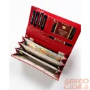 Peterson Női Bőr Pénztárca Ptn 72037-Sgn-8454 Red