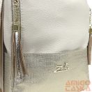 Zellia Női Válltáska/Hátizsáká Alakítható 22199 Beige-Arany - Ch -