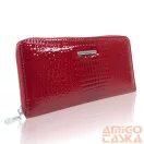 Jennifer Jones Női Bőr Pénztárca 5247-2 Piros Lakk -